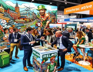 The island of Ireland says Hello in Spain.