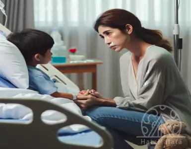 Leah's 2-year-old son Michelle is hospitalized for a frightening health problem.