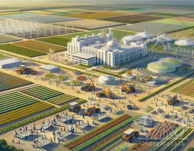 Gallo and Cuetar's experimental pasta field in Cordoba: Spain's great agricultural laboratory