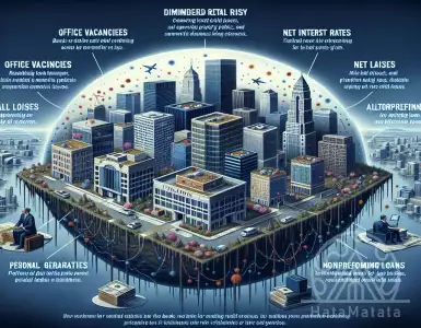 U.S. banks increase reserves due to commercial real estate impact.