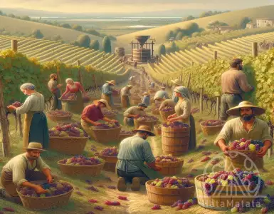 Beautiful white wines of Irpinia, Italy.