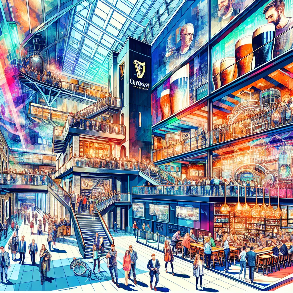 Guinness Storehouse is the best attraction in the world 2023.