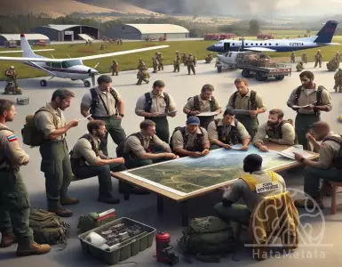 Plysa, a Valencian aviation company fighting fires.