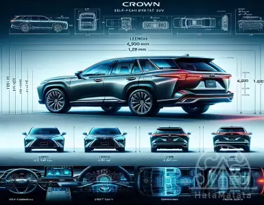 Toyota Crown Estate is reborn as Crown SUV for America, premiering Nov. 14.