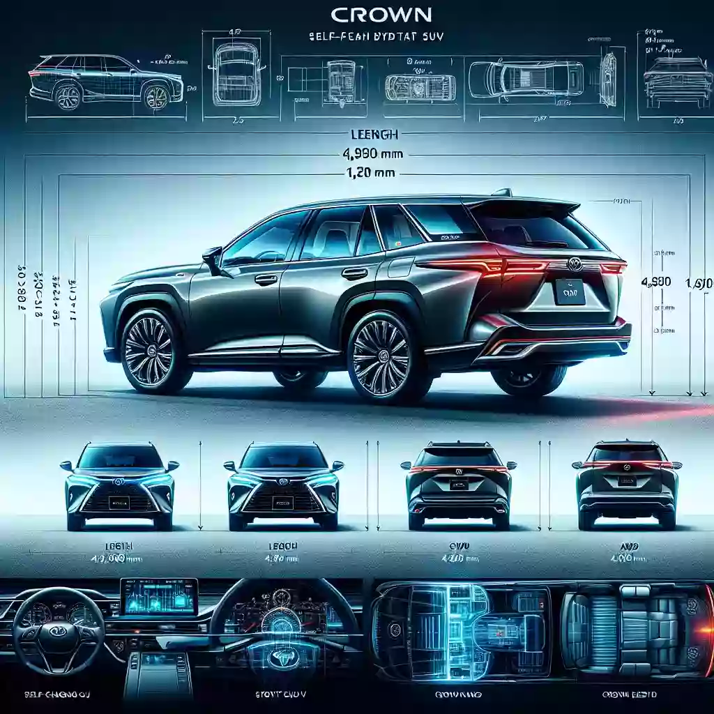 Toyota Crown Estate is reborn as Crown SUV for America, premiering Nov. 14.