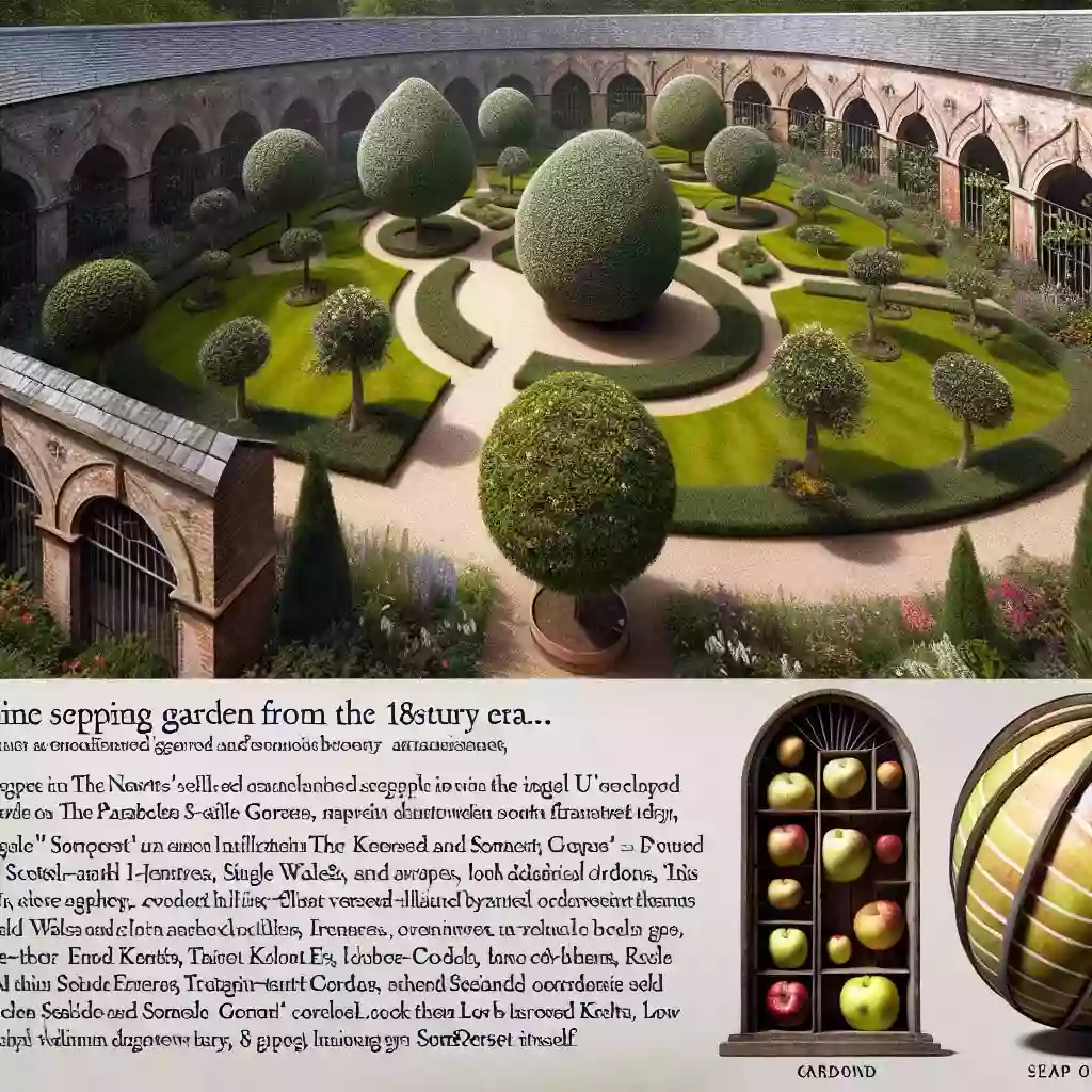 Ньют, Сомерсет: 18-вековый сад с выставкой лучших прирученных яблок