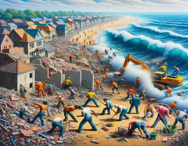 Abusive development in Italy: only 15% of illegal structures demolished between 2004 and 2022.