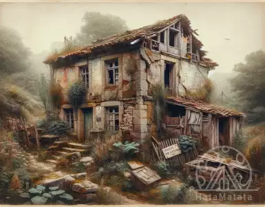 The cheapest house in Spain: It's in Galicia, costs 1,000 euros and is partially destroyed.