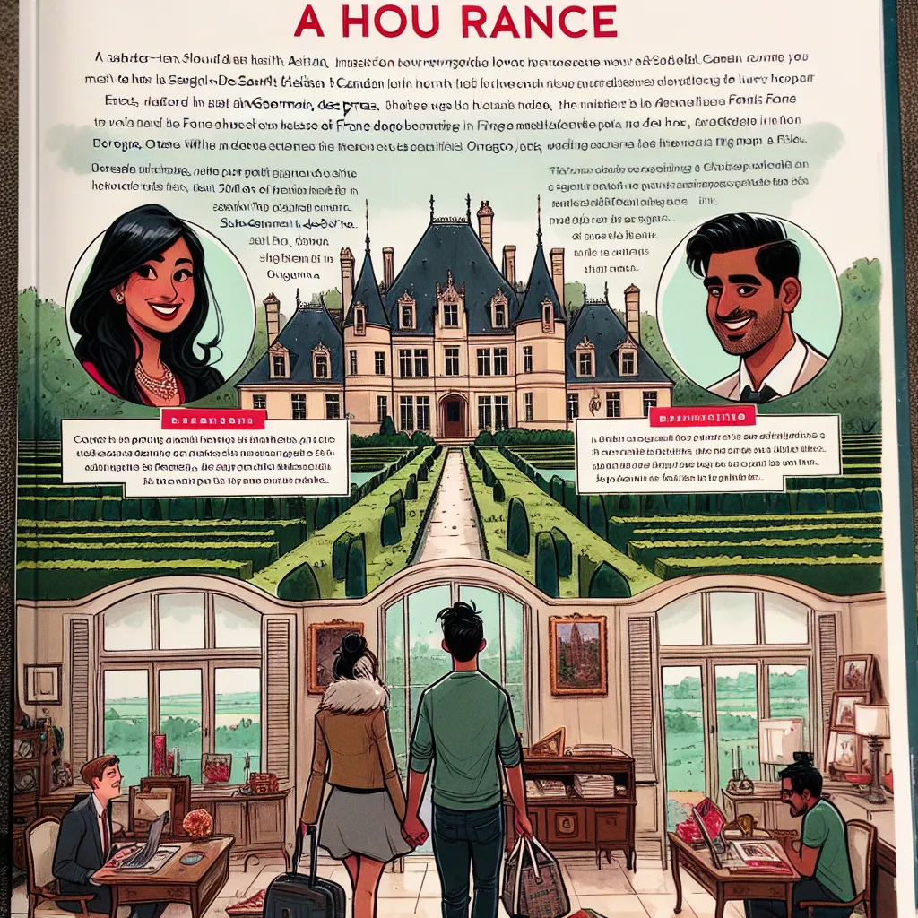 A couple from Ontario is trading their 4-bedroom house for a French castle.