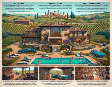 Los Angeles lawyers are renovating a 16th-century Tuscan farmhouse into a luxury villa. Here's how they did it.