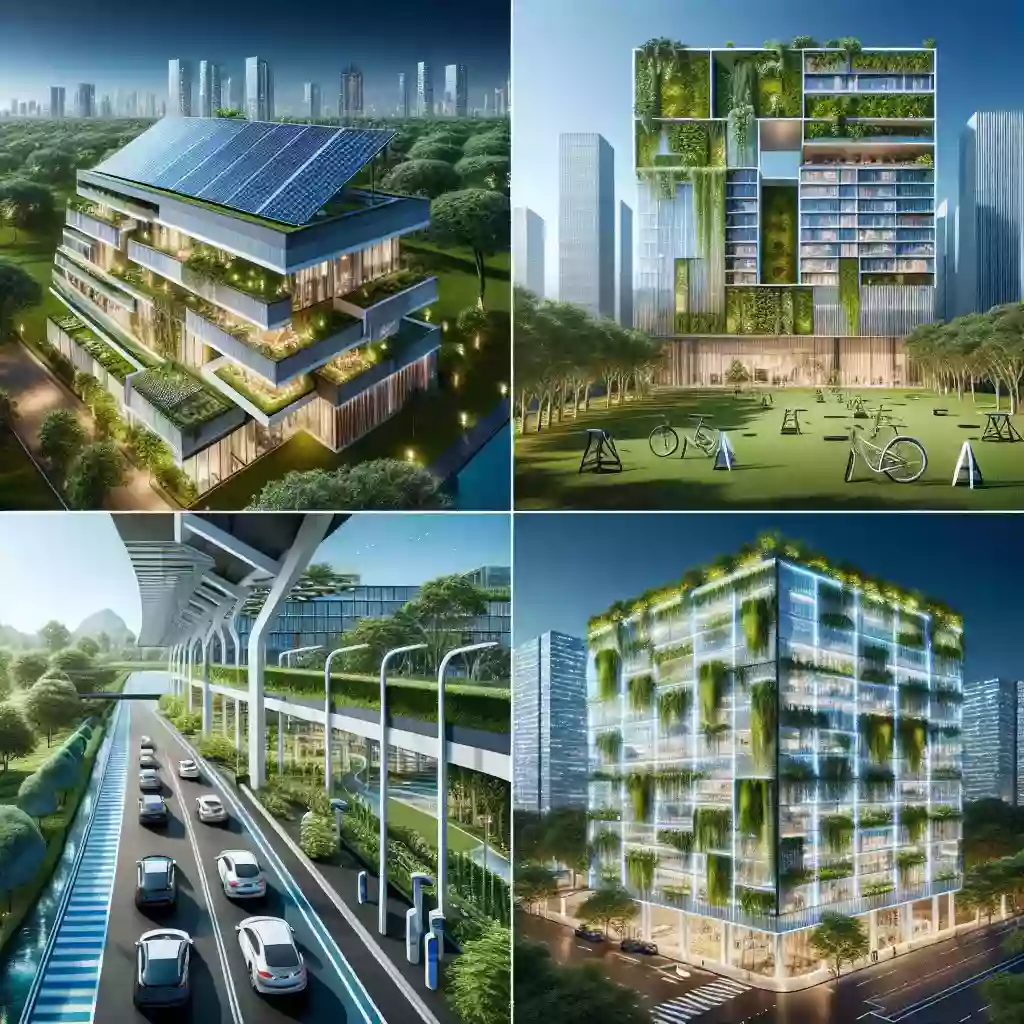 Green buildings help decarbonize the sector.