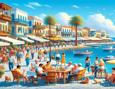 Apartments in Cyprus are cheaper than on the Aegean.