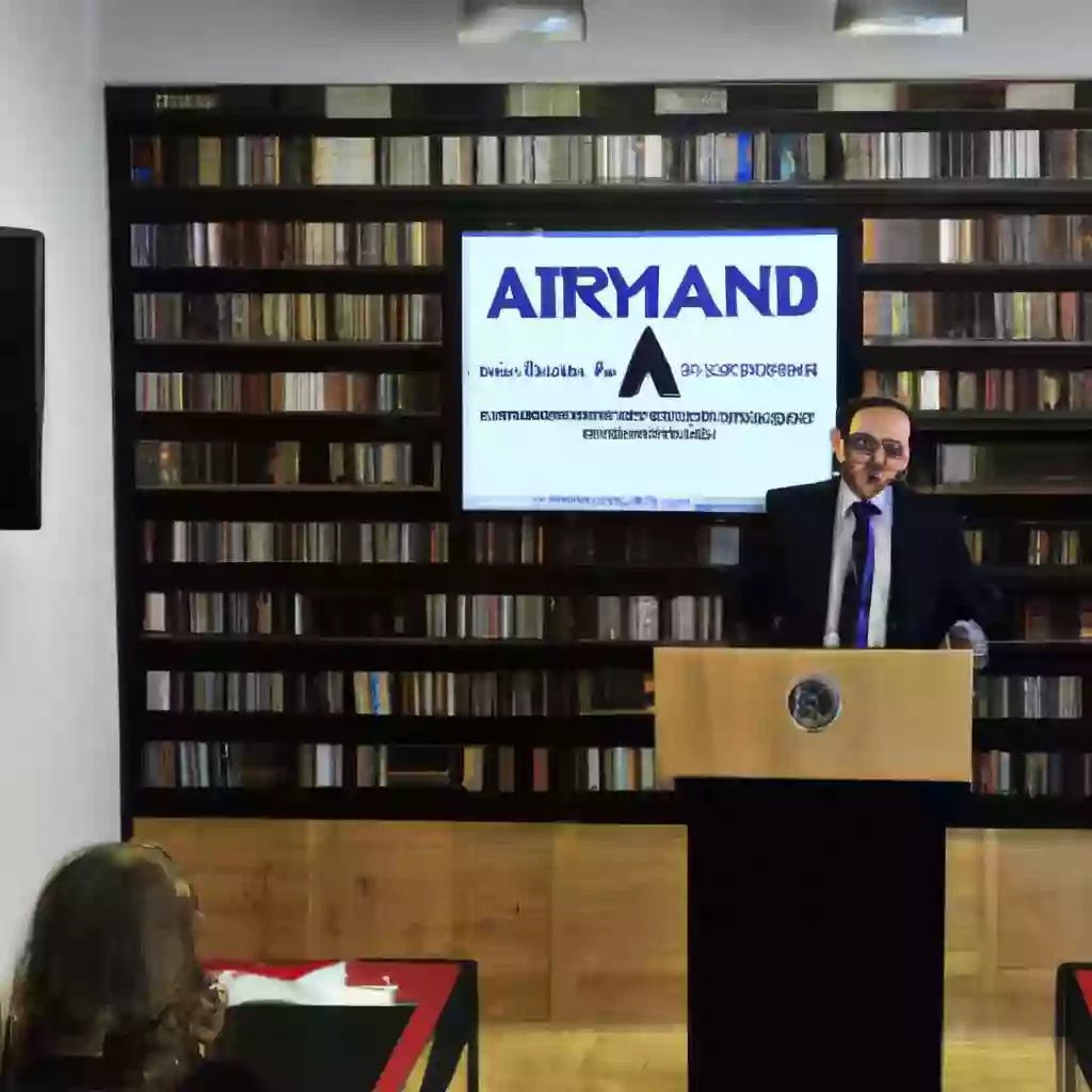 Генеральный директор А. А. Карагез выступает на презентации книги "100 лет специальной серии".