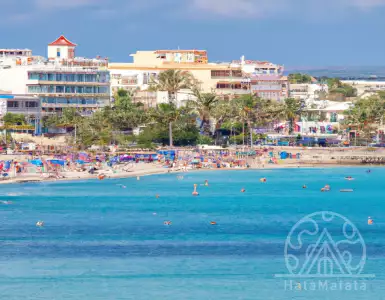 Aqueduct Mediterranean residence in popular North Cyprus.