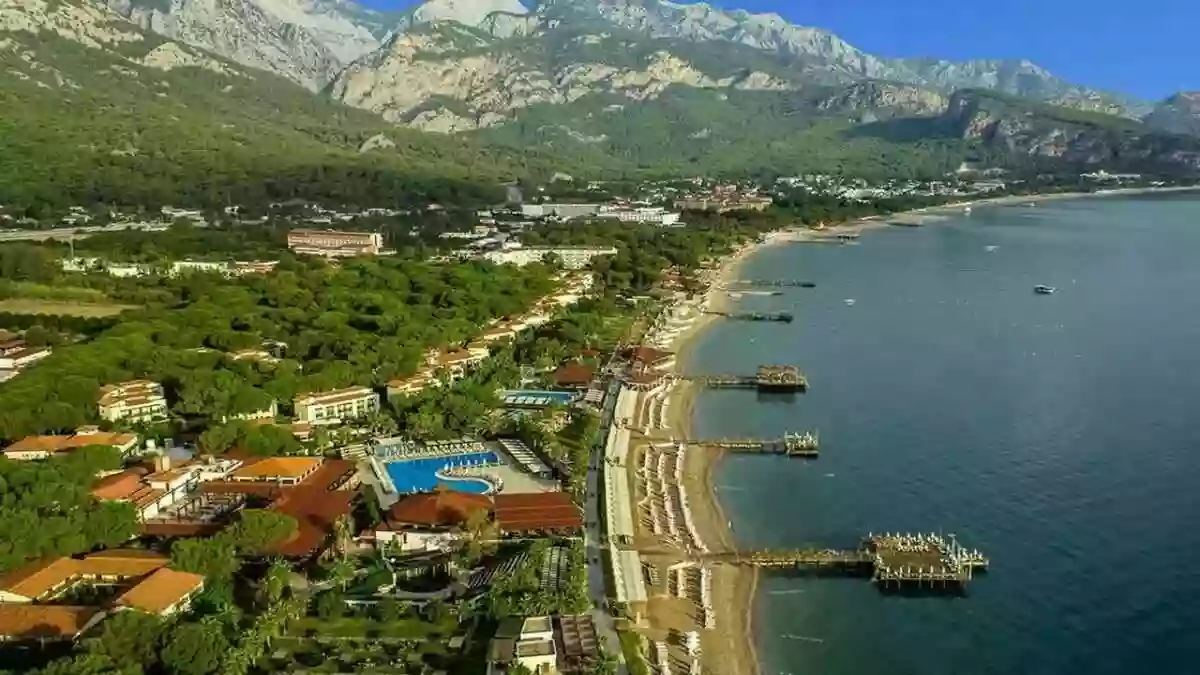 Beldibi is a beach town on the Mediterranean of Turkey. Description and characterization.