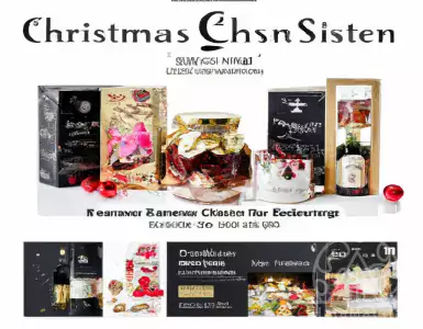 New Year's gift baskets with the best food and drink for Christmas 2023.