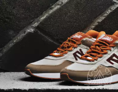 Updated NB 990v6: stylish variation in Sepia/Orange shades