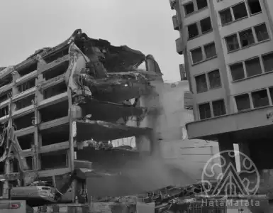 Ataturk Cultural Center is being demolished.