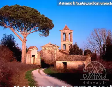 An ancient Italian monastery, over 1,300 years old, is perfect for building a luxury Tuscan home.