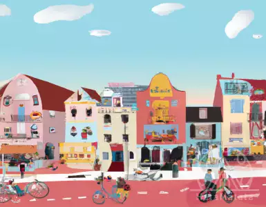 Marie Antoinette explains real estate to us.