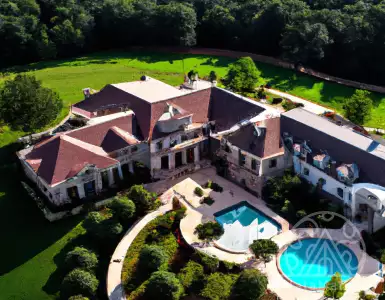 Drone photos show Tyler Perry's $100 million estate in Douglas County