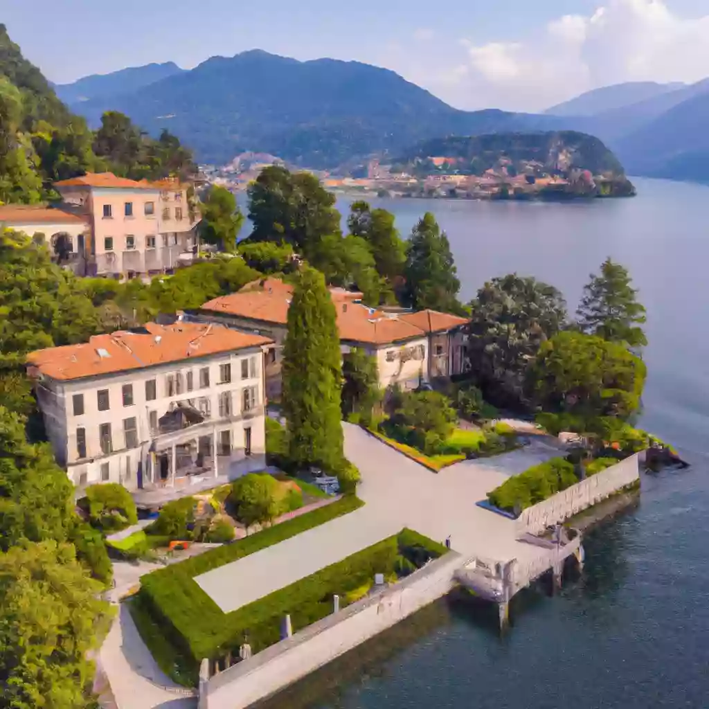 Осмотрите поместье на озере Комо, принадлежащее одной из самых знаменитых семей Италии.