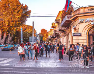 Forcing Russians to sell assets - former Georgian leader.