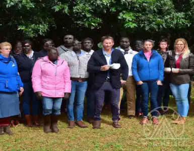 Buyers from all over the world are coming to Nuegi for the coffee expo.