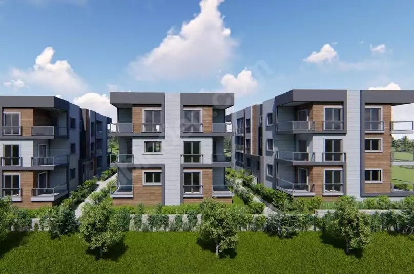 Economy class apartments (1+1) in Bodrum. Mugla province.