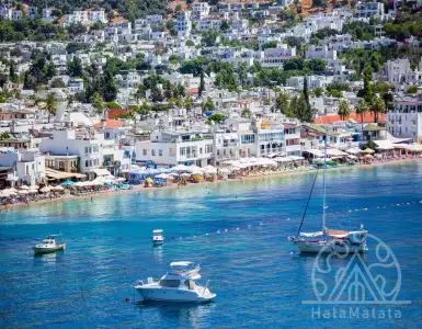 Economy class apartments (1+1) in Bodrum. Mugla province.