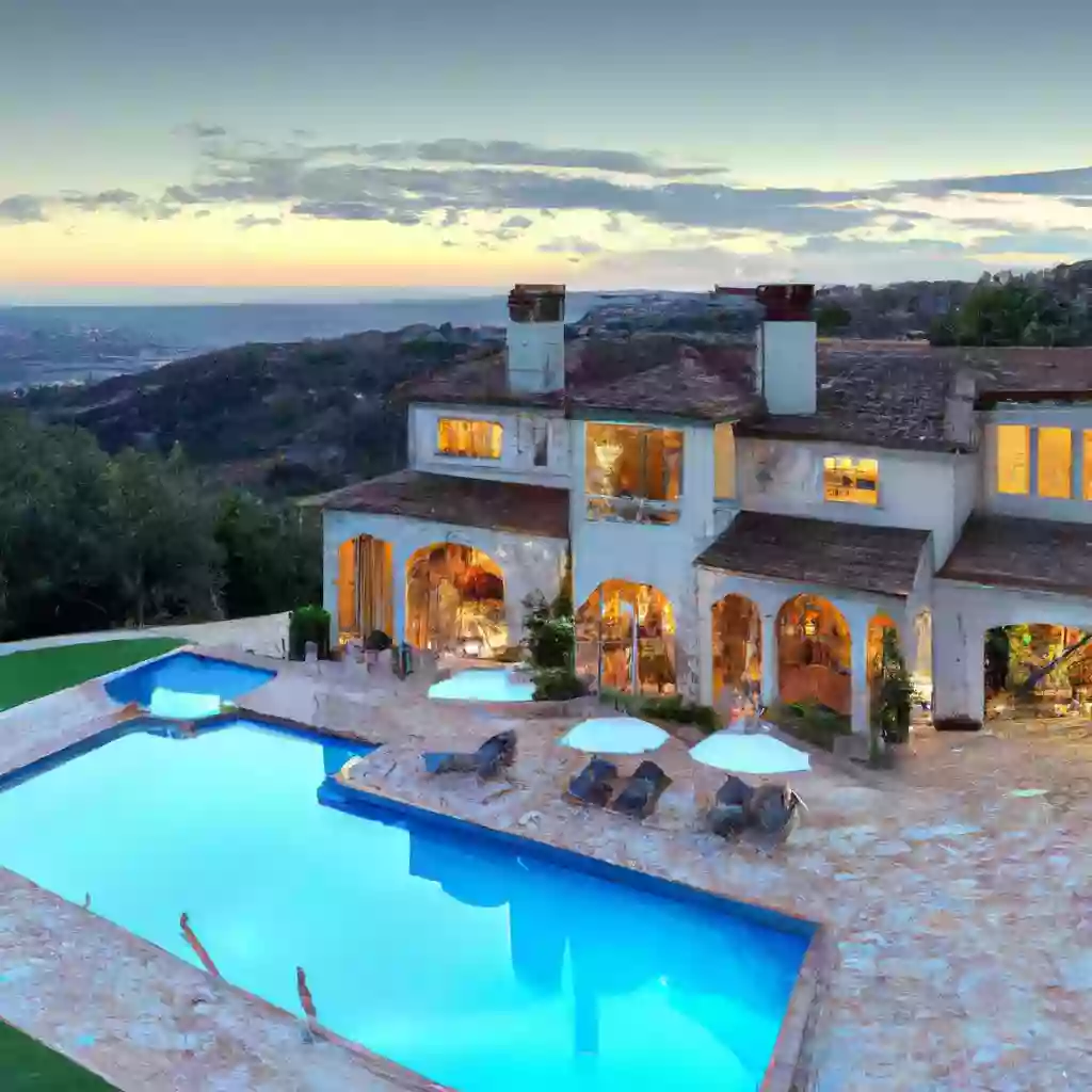 Этот особняк в стиле Тоскана в Калифорнии с итальянским отпуском за $100,000 - $18 млн.