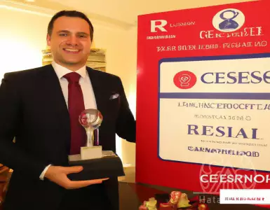 Isam Rosselli di Cerveteri receives the Golden Domus Award as the best realtor in Italy.