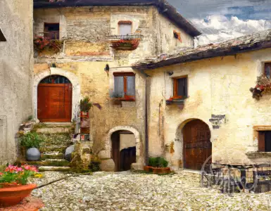 Surreal real estate: a look at medieval Italy - in pictures.
