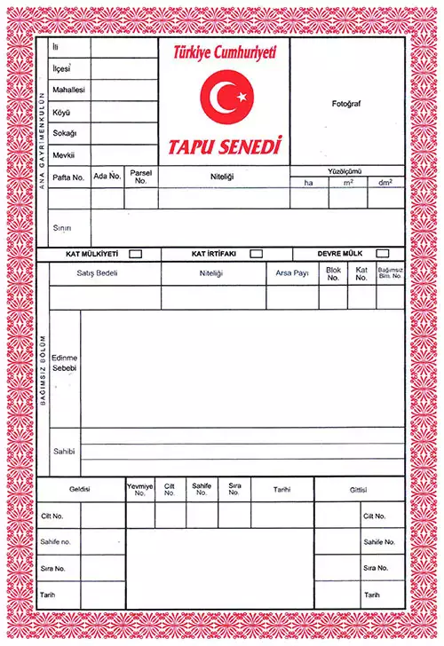 Everything you need to know about TAPU in Turkey.