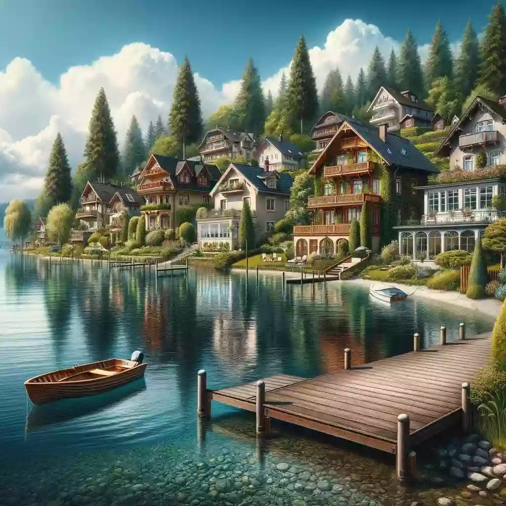 12 лучших мест для приобретения дома на озере в США.