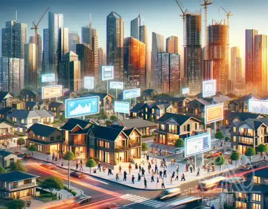 Forecasts of real estate sales and rentals through 2024 as reported by intermediaries.