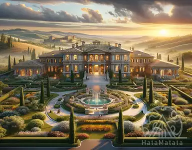 The $18 million Tuscan-style California estate includes a $100,000 Italianate estate.