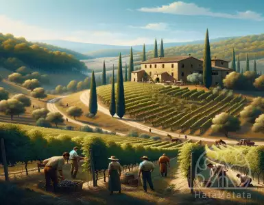 Sting is concerned about illegal migrant workers on an estate in Italy.