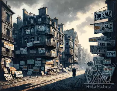 Real estate crisis in France: a 5% drop in prices by 2023.