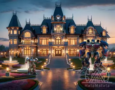 Tyrese Gibson shows off a huge estate in Georgia - with real transformers!