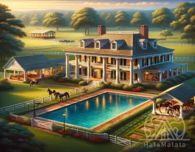 At the market: Monticello, Georgia.