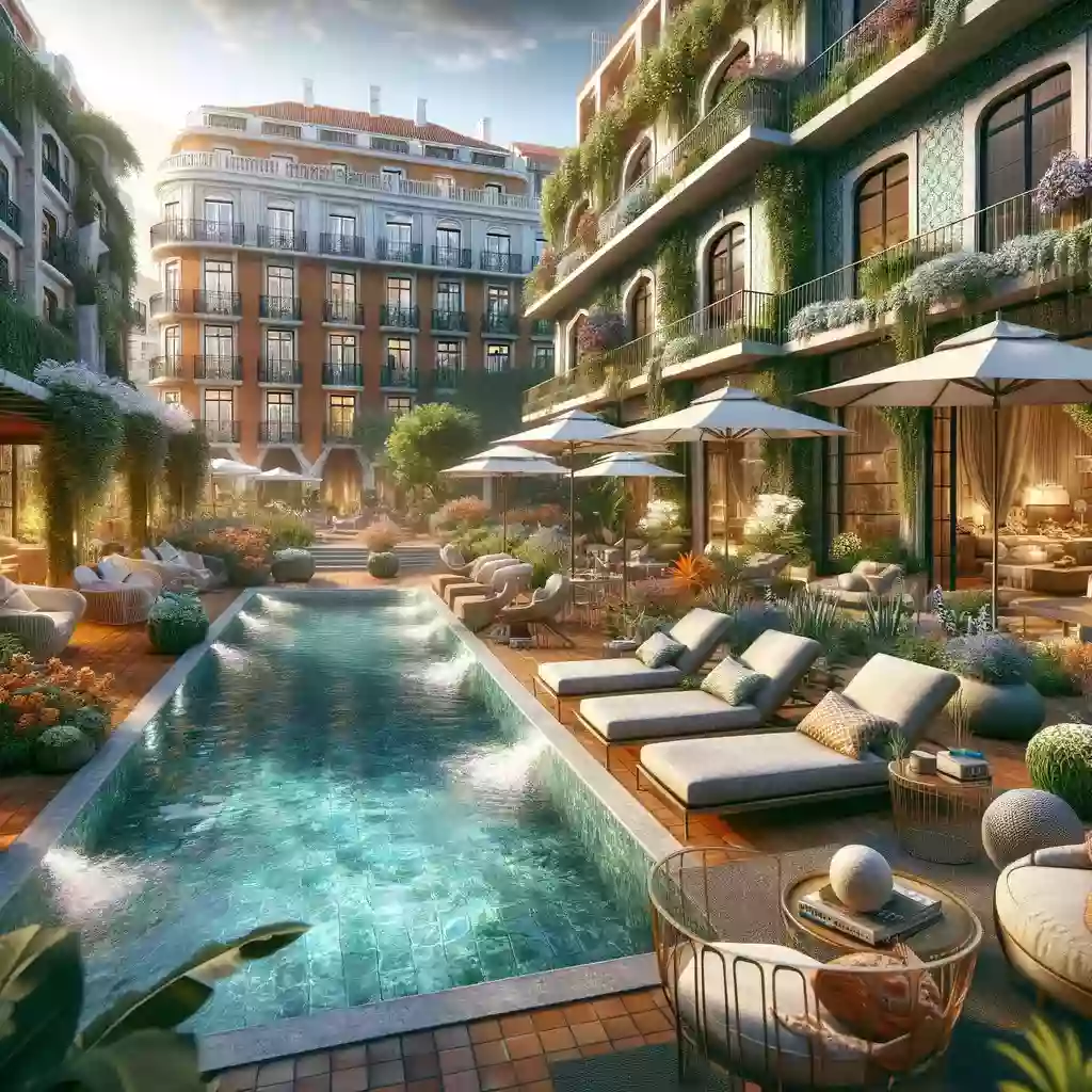 Карл Лагерфельд открывает роскошные апартаменты в Лиссабоне, Португалия.
