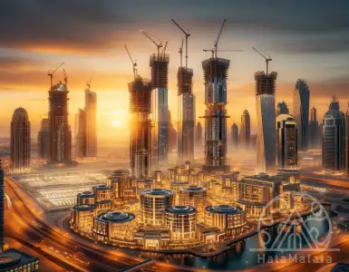 Real estate transactions in the UAE are leading in the Persian Gulf in 2023.