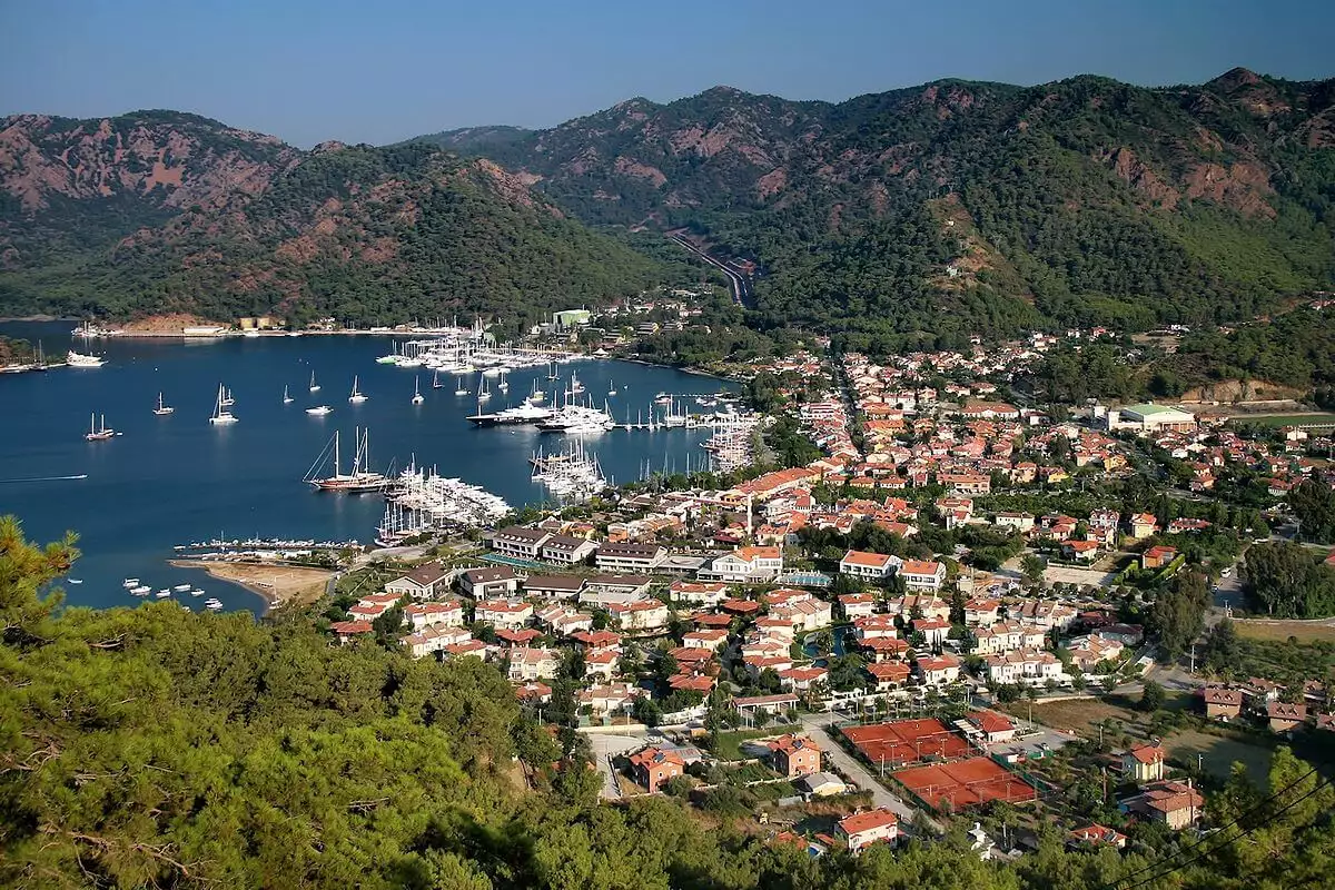 Dalaman on the Mediterranean of Turkey. Description and characterization.