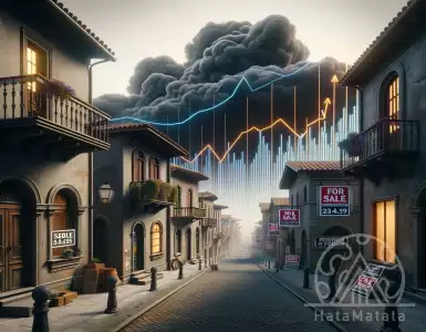 Interest rates are falling, but real estate prices remain stable.