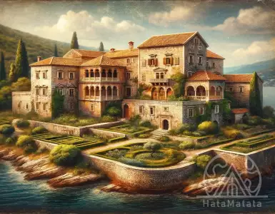 The villa in Montenegro hasn't been sold since World War II, for a hundred years.