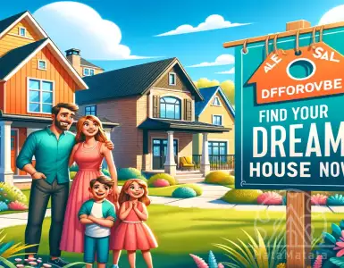 Houses at low prices with big discounts.