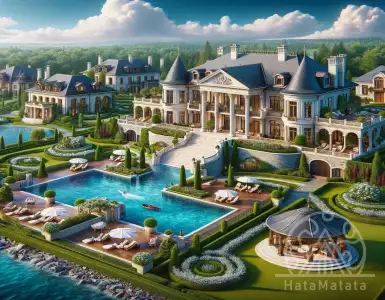 House of the day: private estate in Georgia with European heritage.