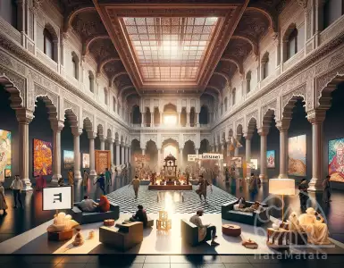 The largest Italian art historian presents contemporary Italian art at Bikaner House, Delhi.