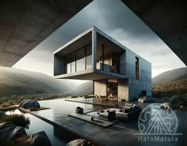 Deep concrete: a view from a house in Portugal (Spaceworkers)